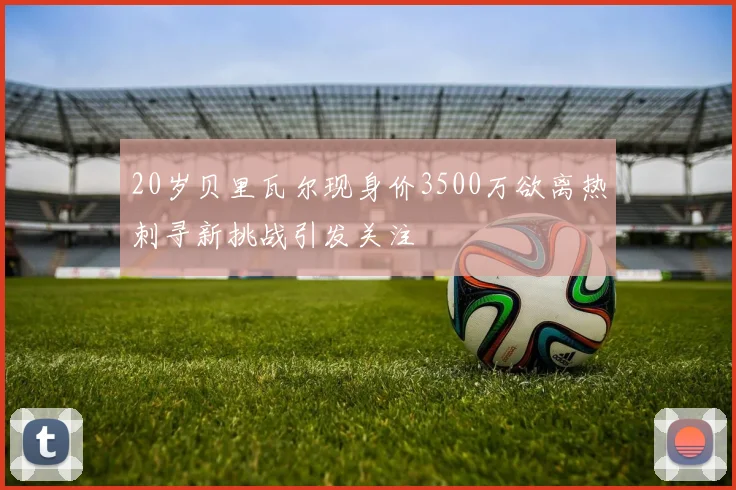 20岁贝里瓦尔现身价3500万欲离热刺寻新挑战引发关注